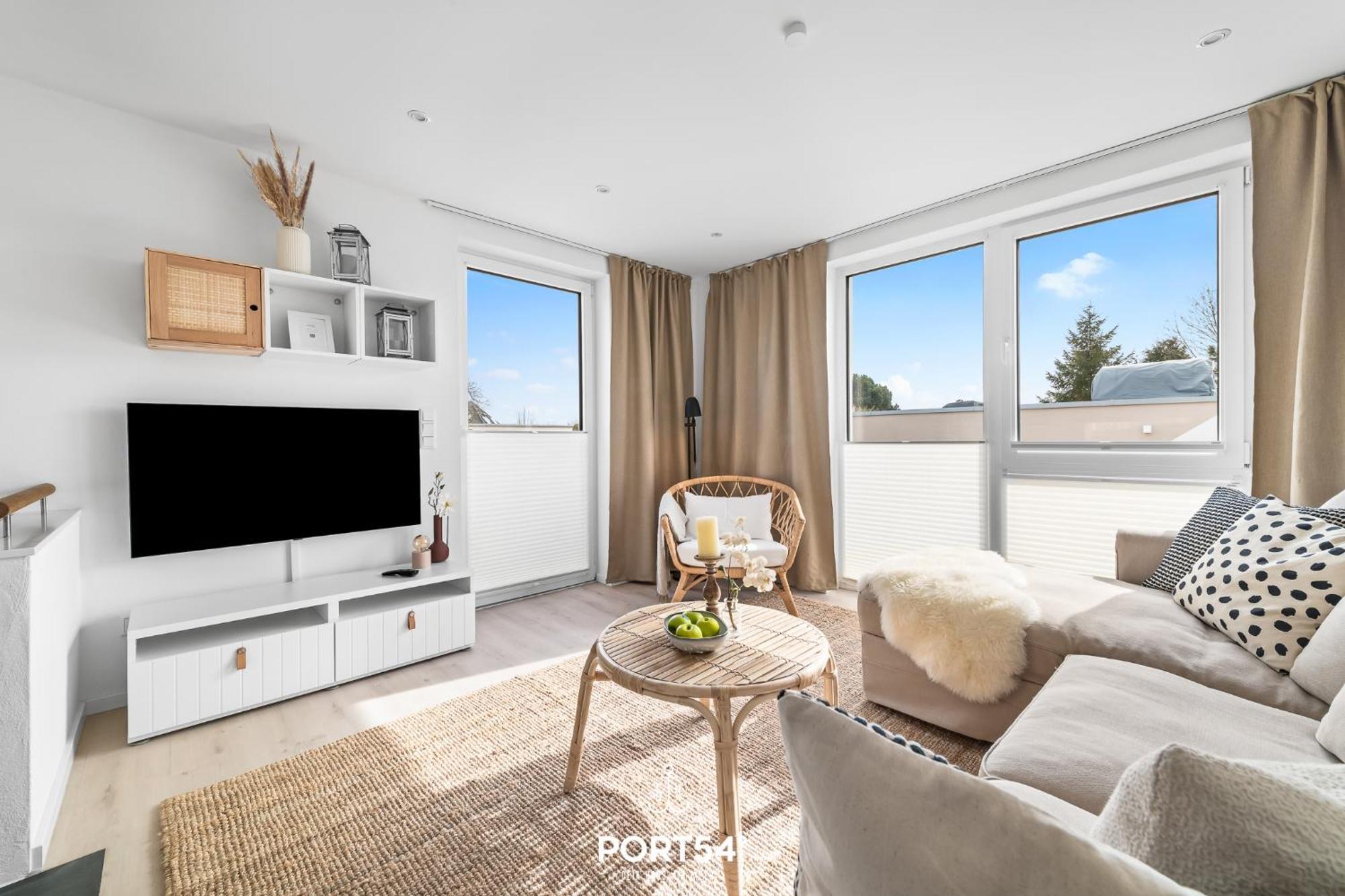 Modernes Ferienhaus "Meerliebe" Mit Direktem Meerblick An Der Ostsee Glücksburg Exteriér fotografie