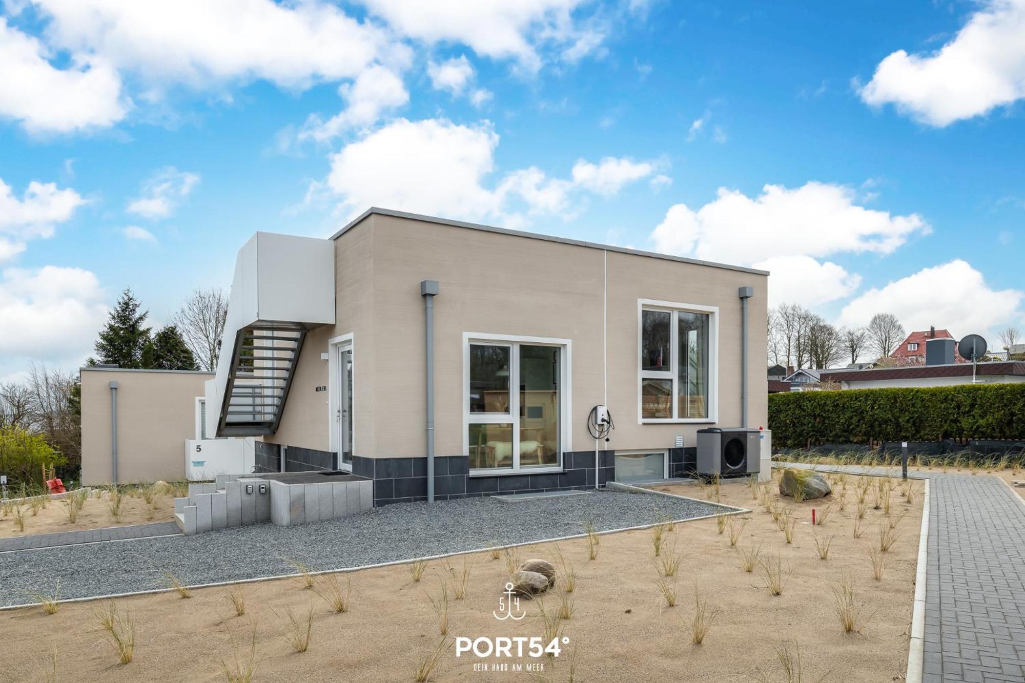 Modernes Ferienhaus "Meerliebe" Mit Direktem Meerblick An Der Ostsee Glücksburg Exteriér fotografie